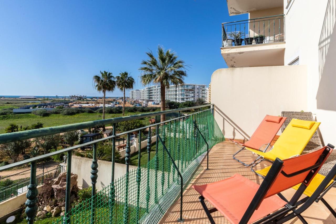 Beach Front View Armacao De Pera Flat Zewnętrze zdjęcie